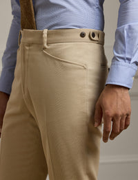 Pantalon en sergé de cavalerie - Classic Stone