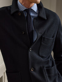 Veste Jasper en laine - Navy