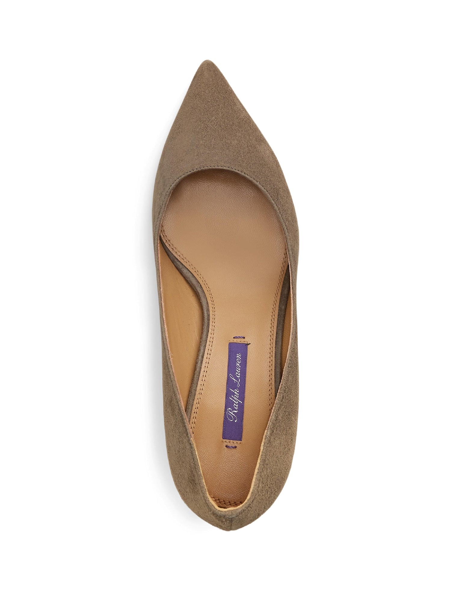 Escarpins Dinah 60 en cuir velours - Taupe