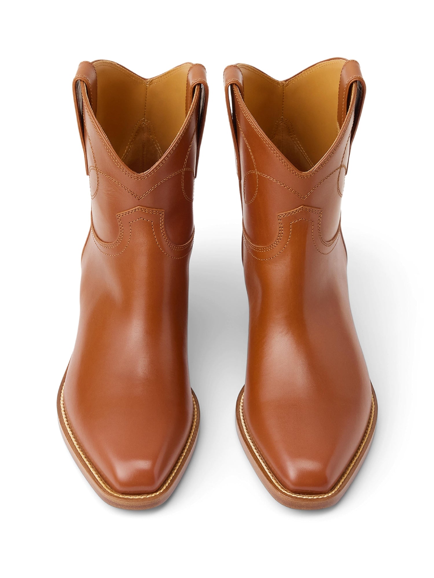 Bottines Jayme en cuir - Gold