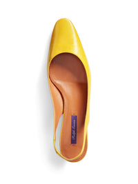 Escarpins Kels en cuir - Canary Yellow