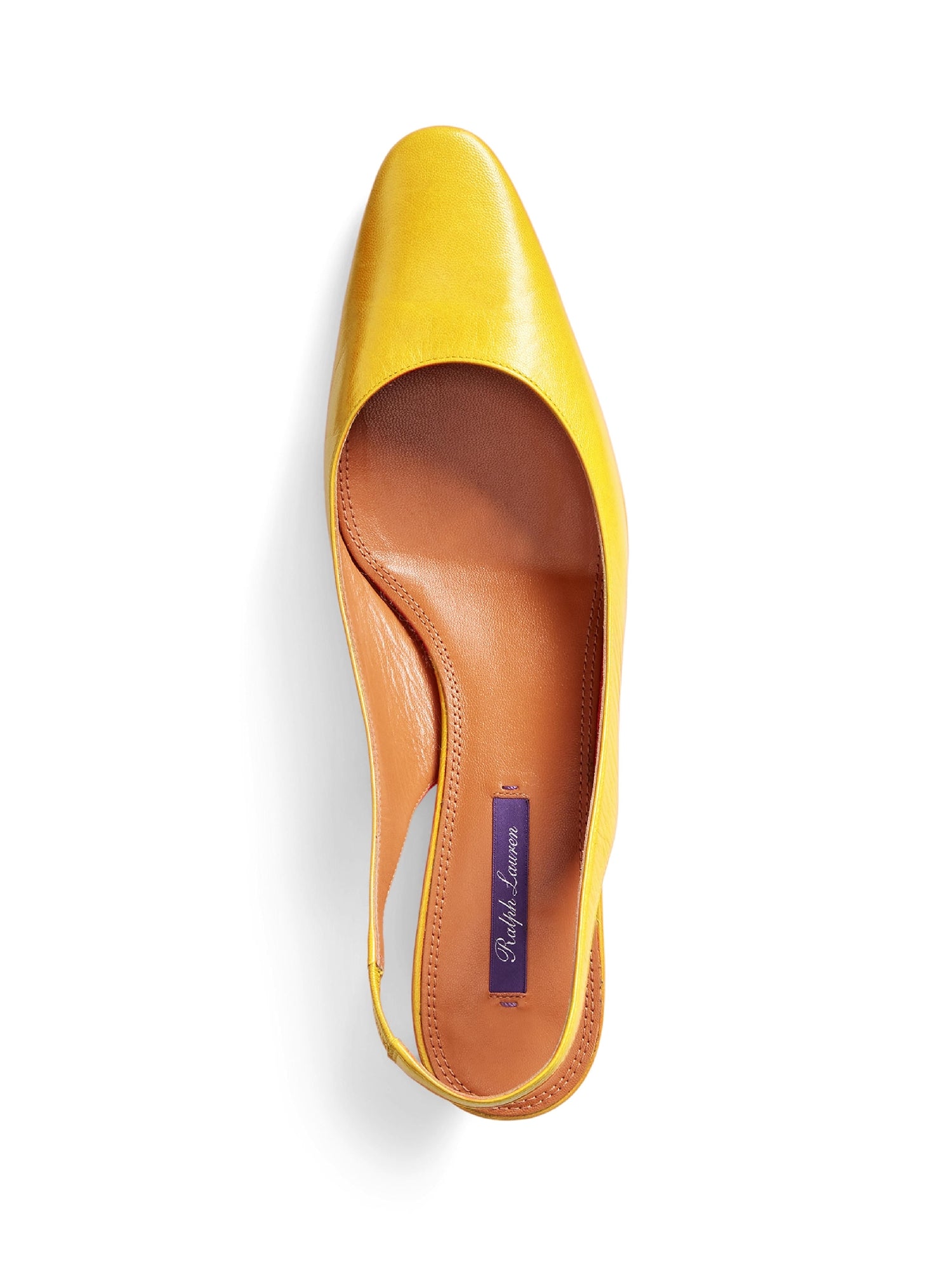 Escarpins Kels en cuir - Canary Yellow