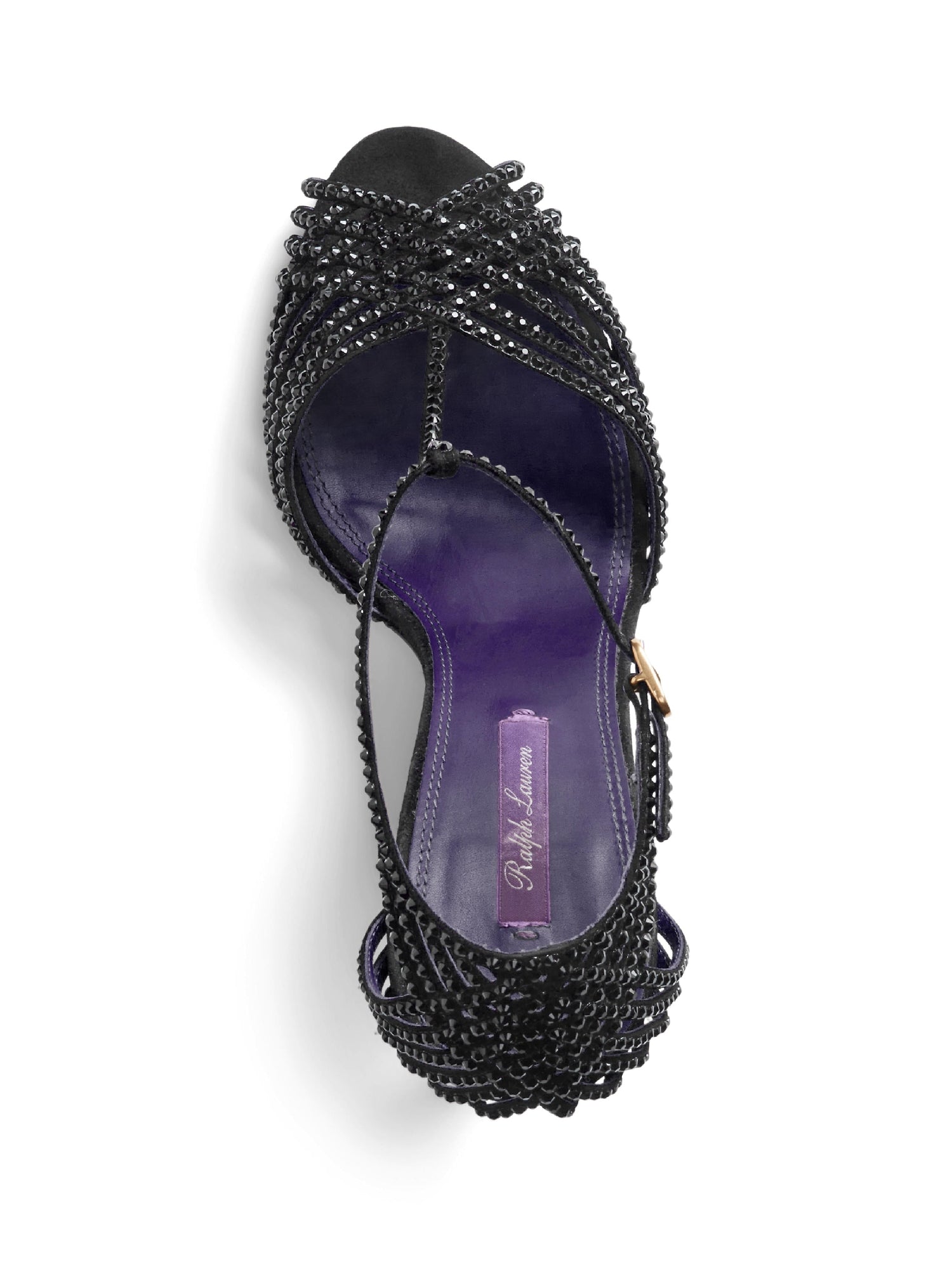Sandales Keara 100 décorées en cuir - Black