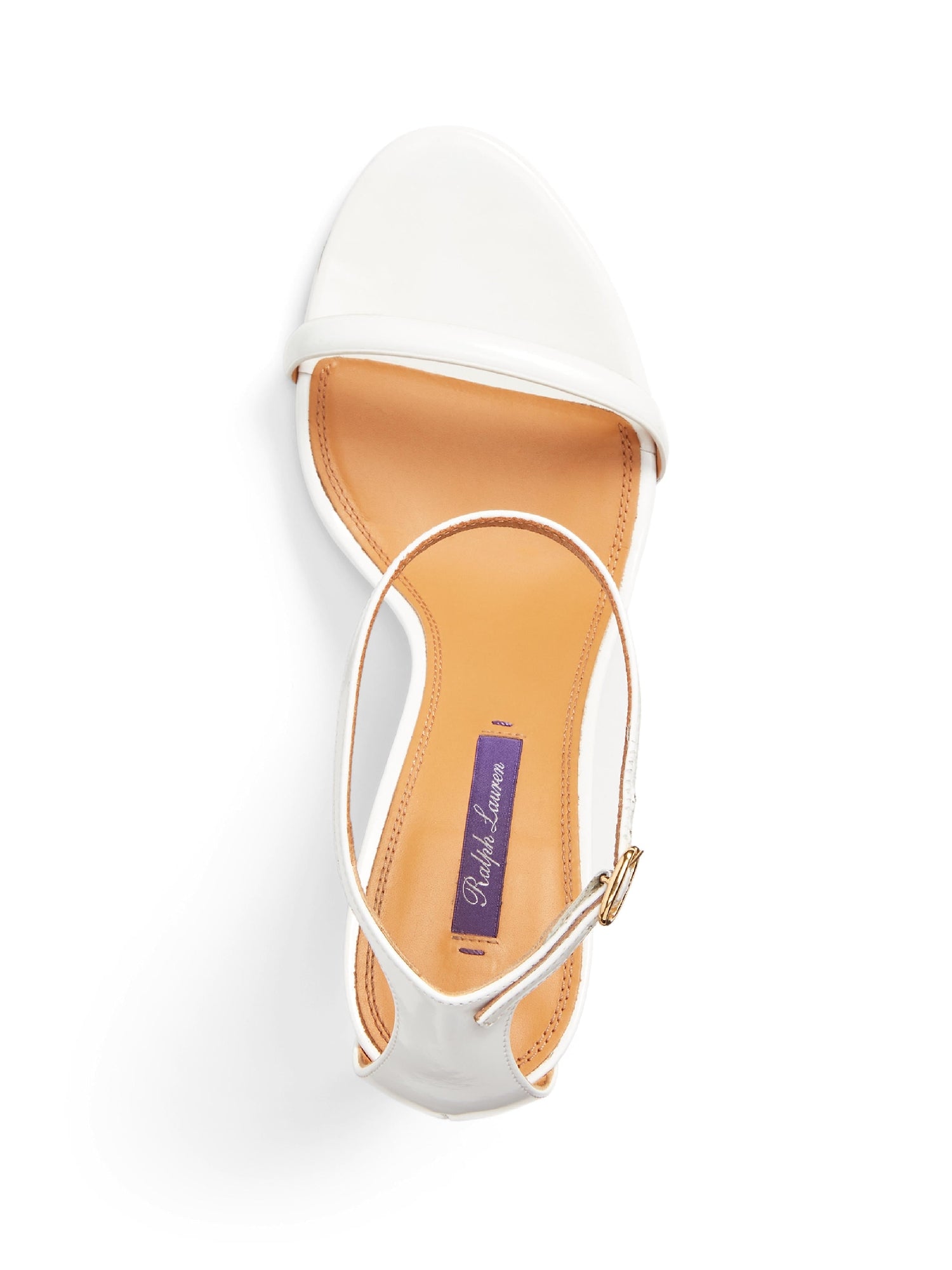 Sandales Krystina Spazzolato 100 en cuir - Off White