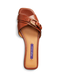 Sandales Eadith Welington tannées en cuir - Gold