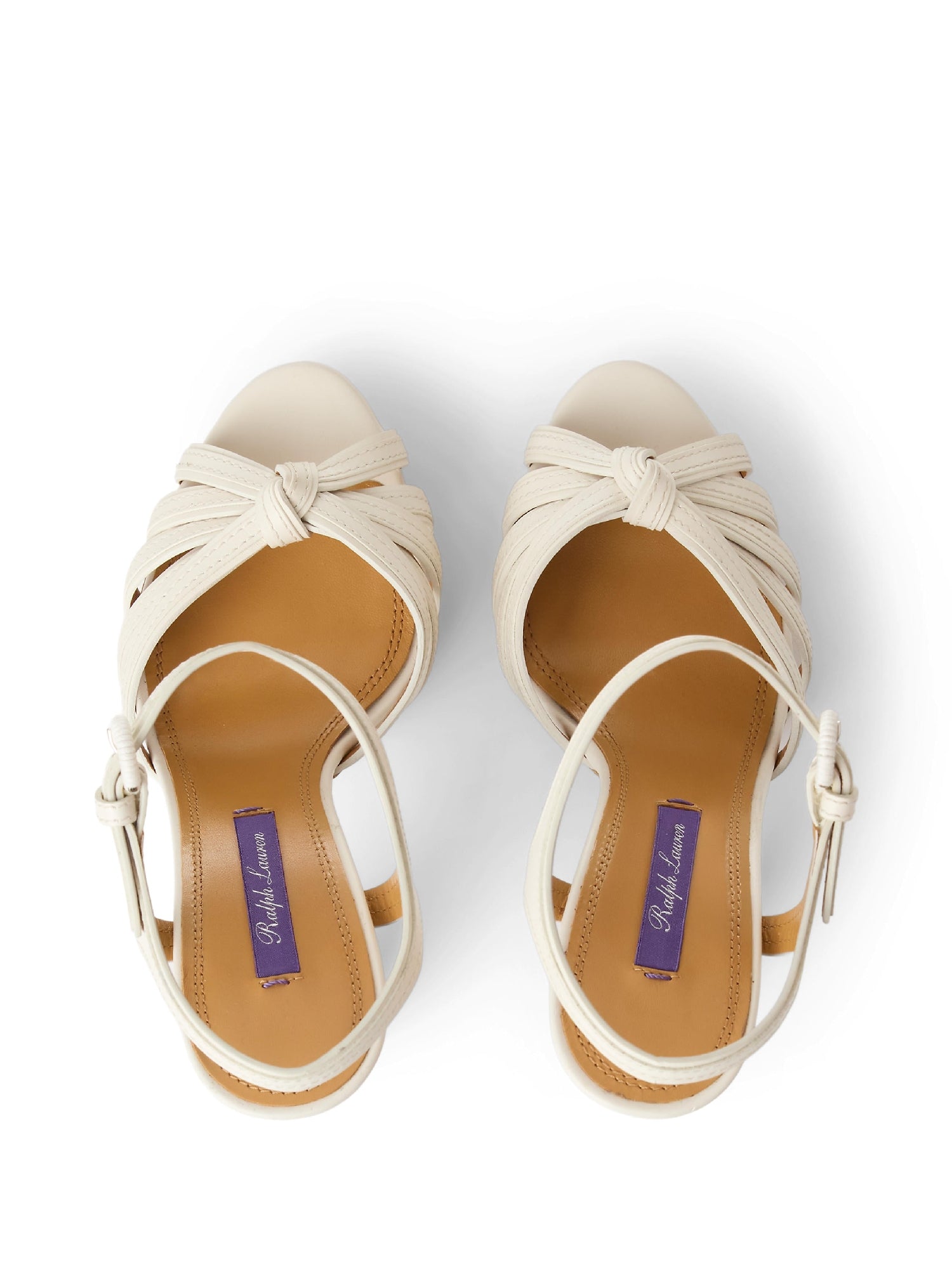 Sandales Kieran 125 en cuir - Lux Cream & Natural