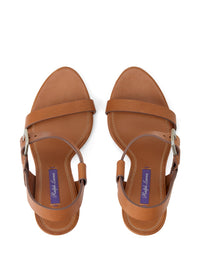 Sandales Pearce 95 en cuir - Gold