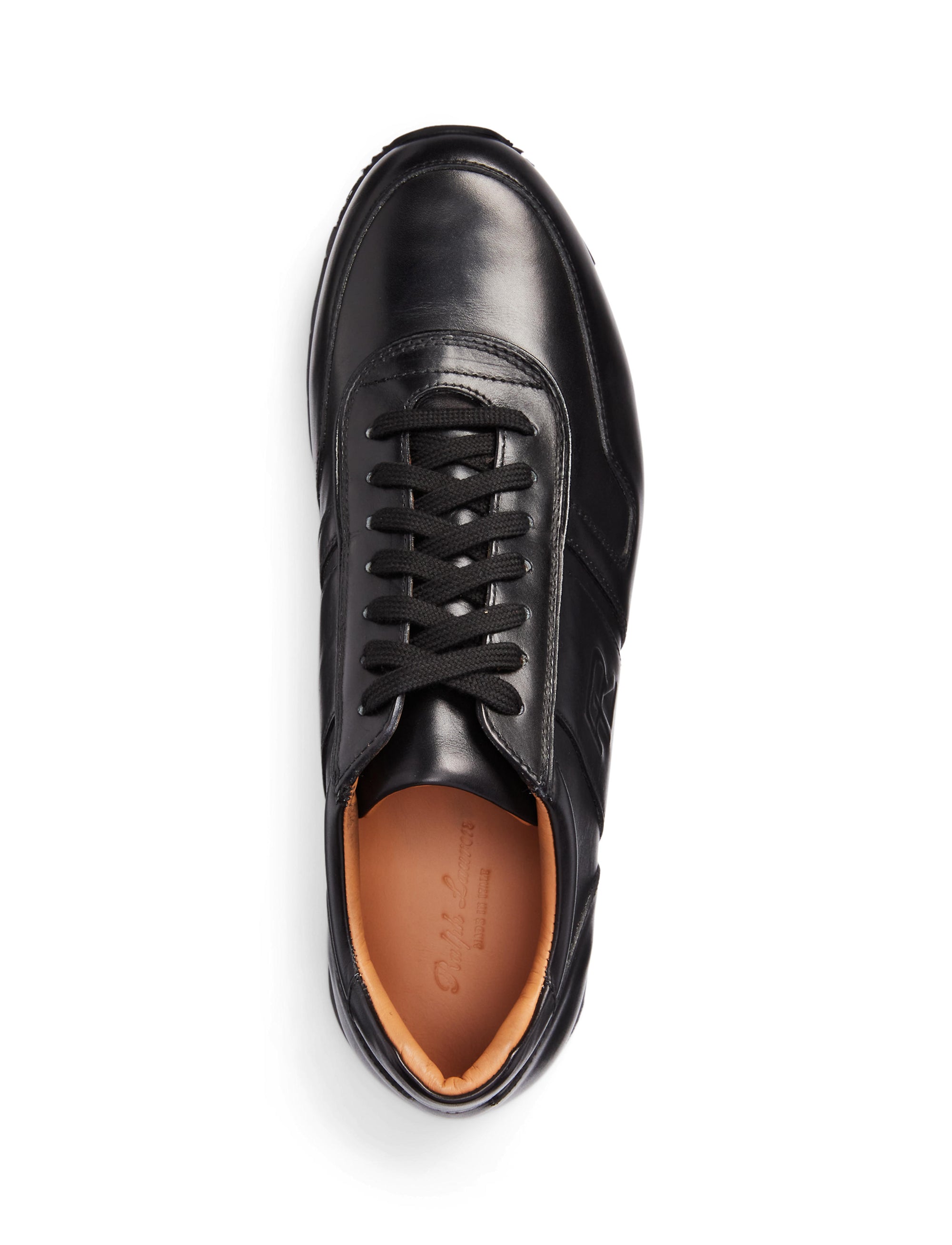 Baskets Ethan en vachette - Black