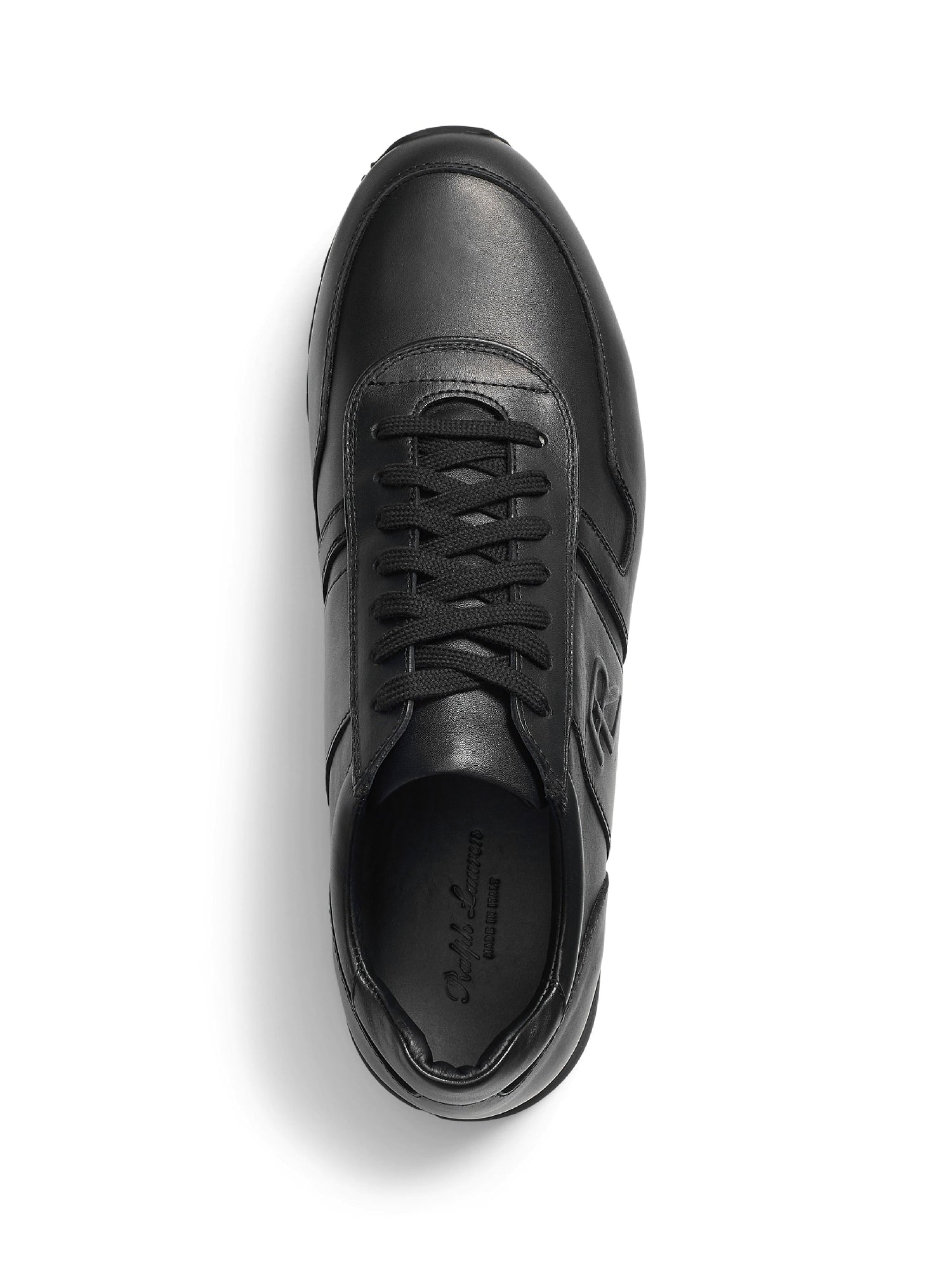 Baskets Ethan en cuir - Black