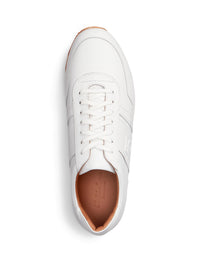 Ethan leather trainers - White