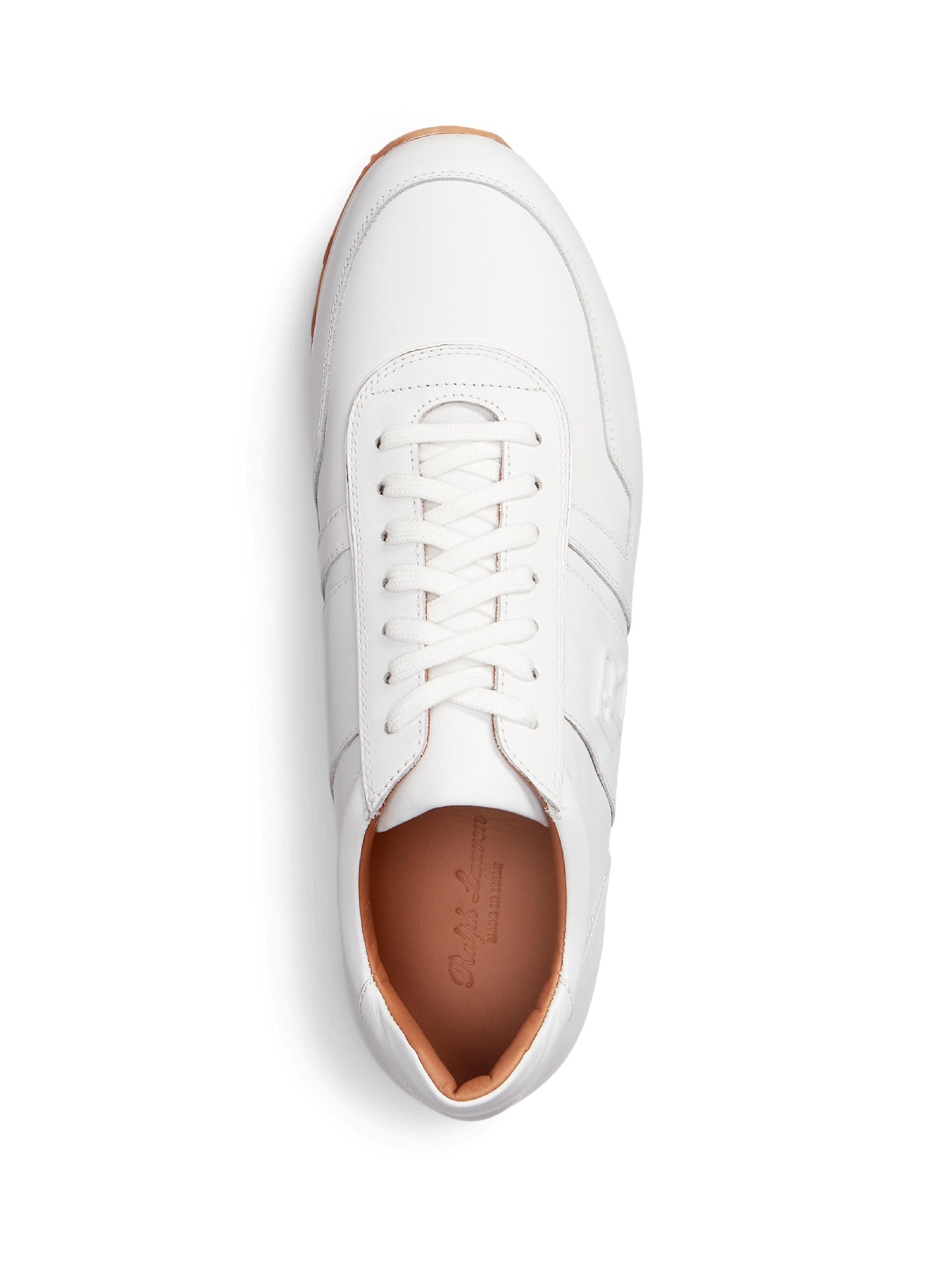 Ethan leather trainers - White