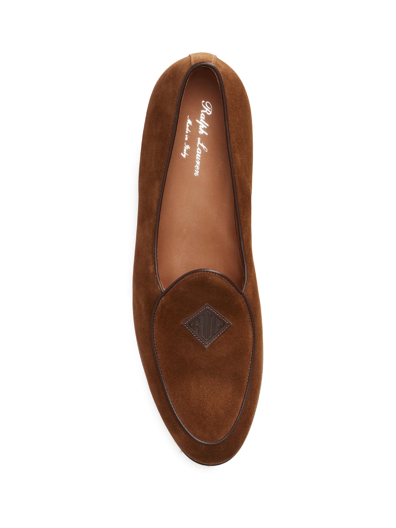 Chaussons Belvin à monogramme en daim - Luxury Teak