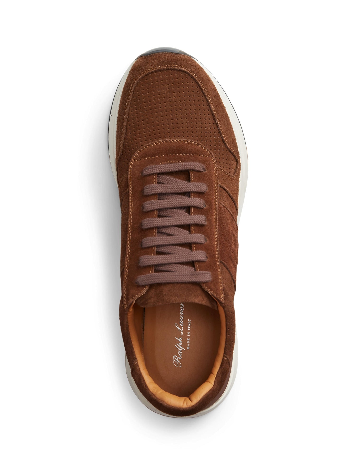 Baskets Ethan en daim - Chestnut Brown