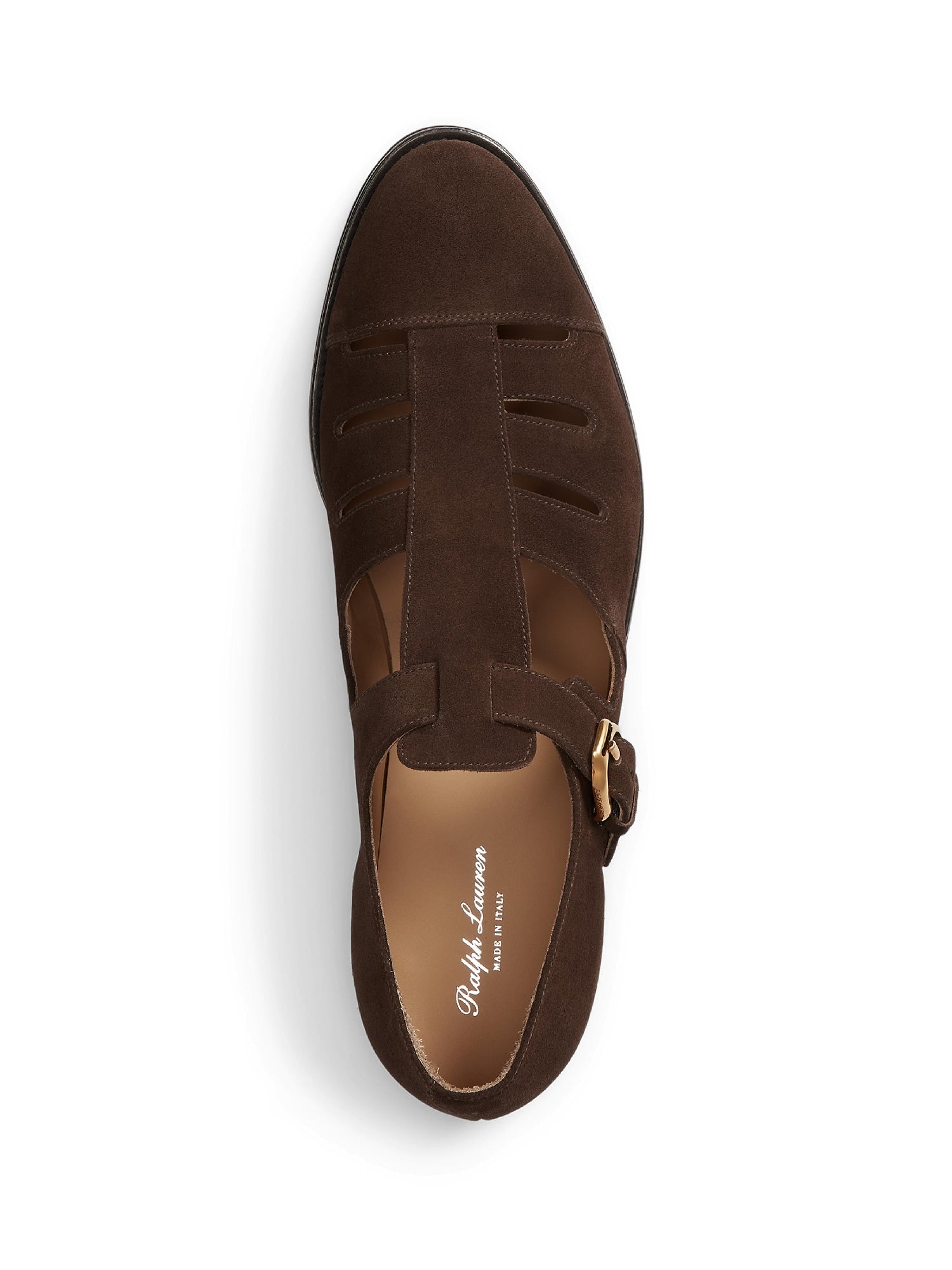 Sandales de pêcheur en cuir - Luggage Brown