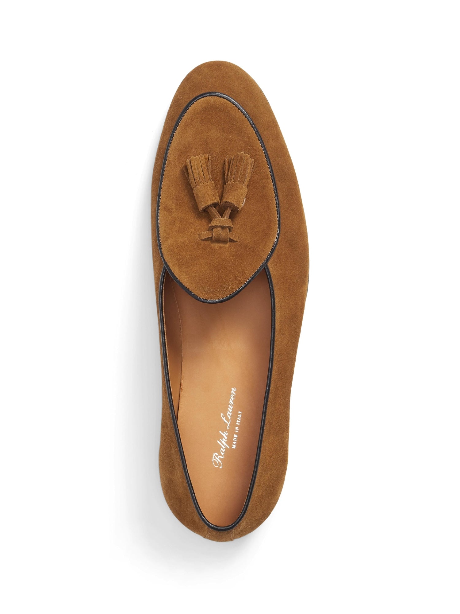 Mocassins Belvin en cuir velours - Cacao