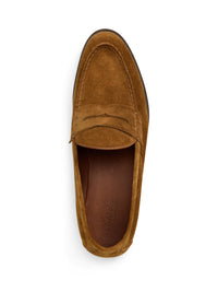 Bolden suede loafers - Cocoa