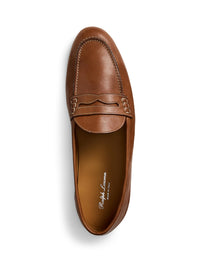Leather Collins loafers - Tan
