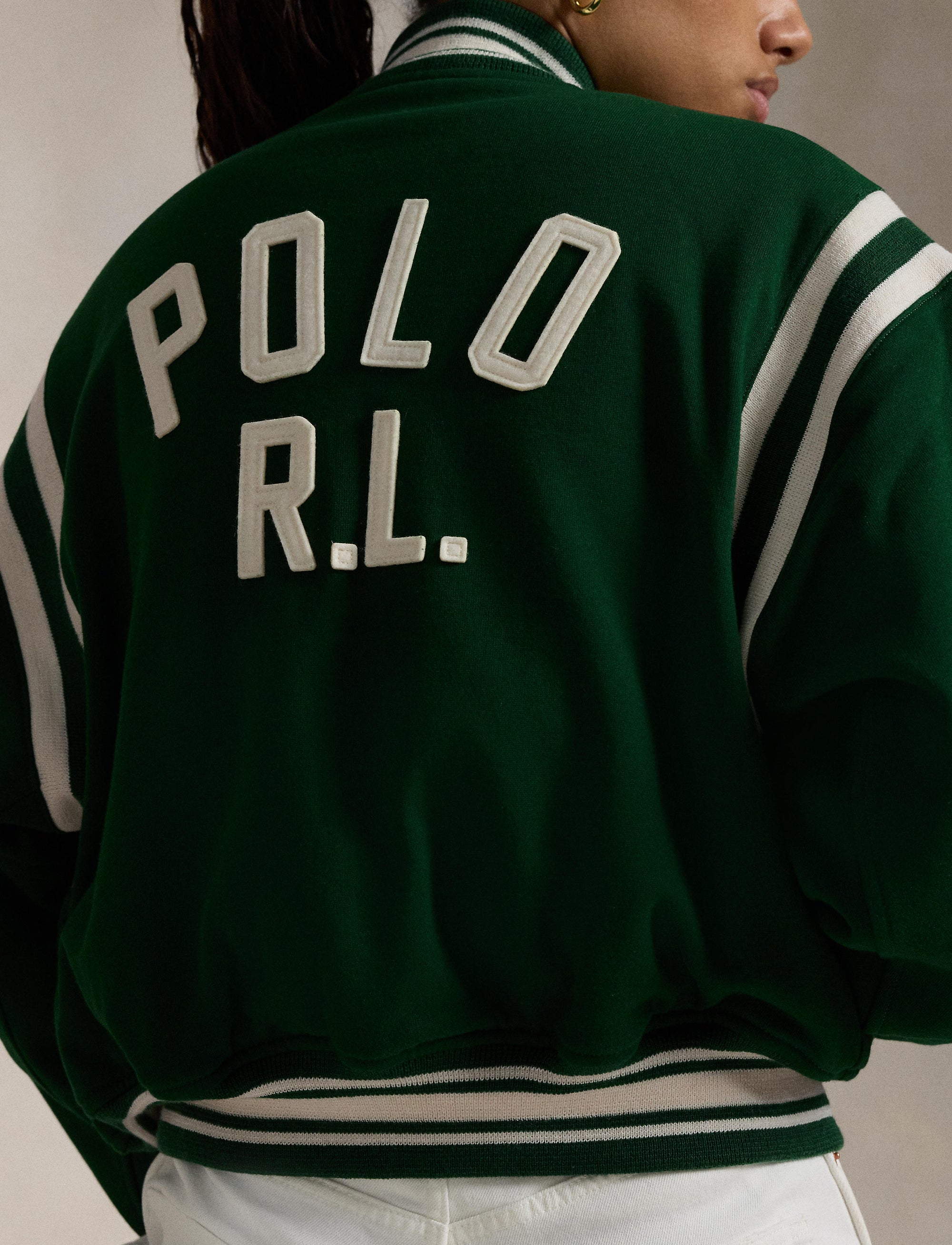 Fleece baseball jacket - New Forest