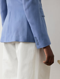 Veste Camden en cachemire - Cornflower