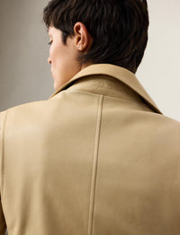 2pcs / NEW // LIGHT SAND MOTO JACKET LINED KELLEY