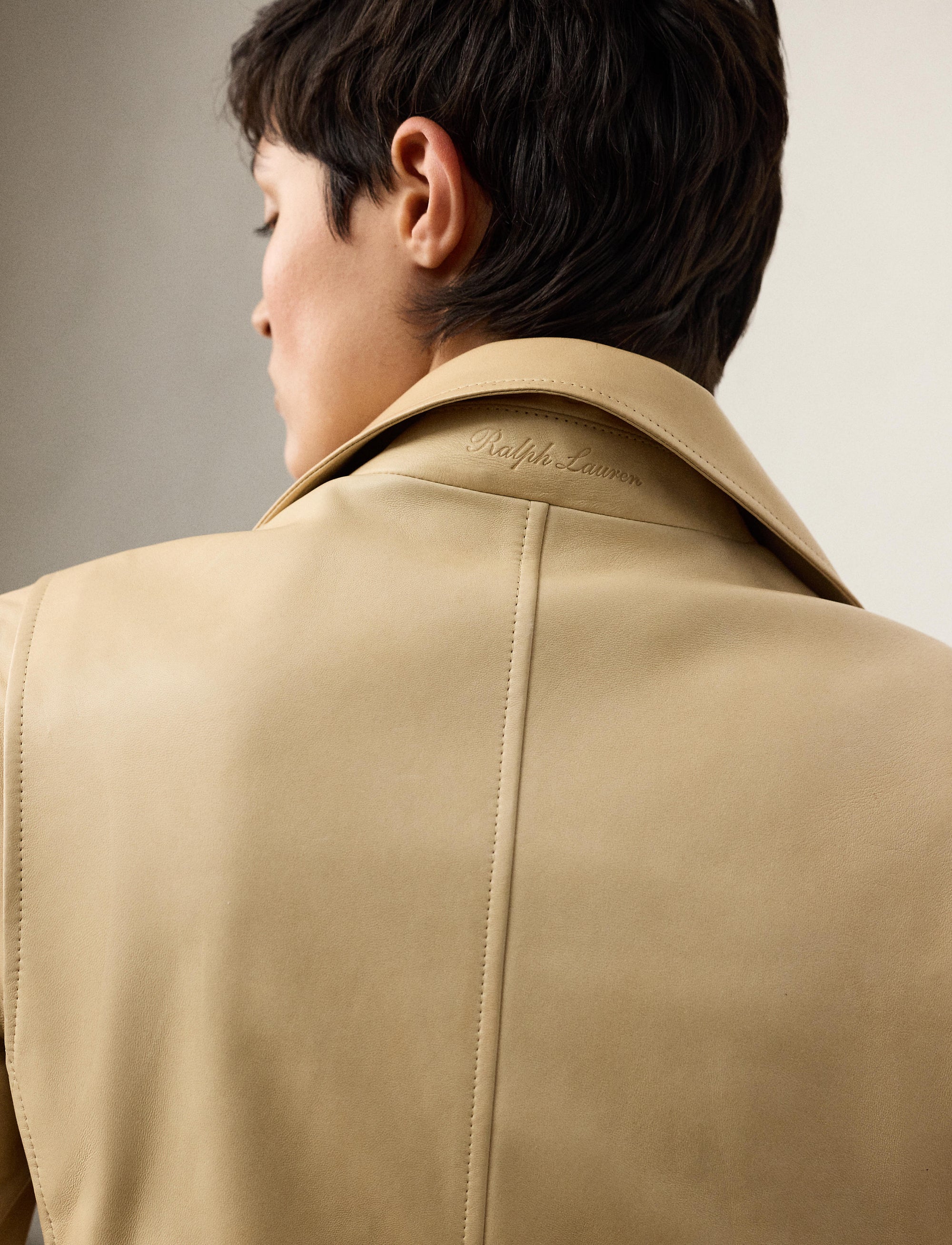 2pcs / NEW // LIGHT SAND MOTO JACKET LINED KELLEY