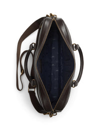 Porte-documents en cuir - Dark Brown