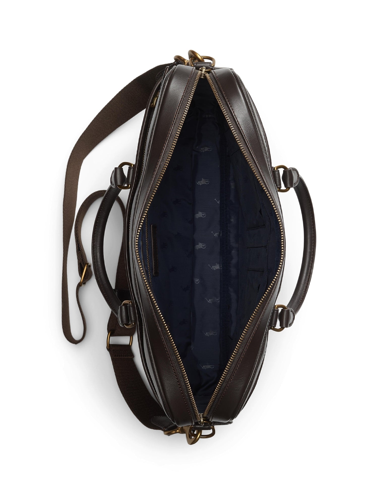 Porte-documents en cuir - Dark Brown
