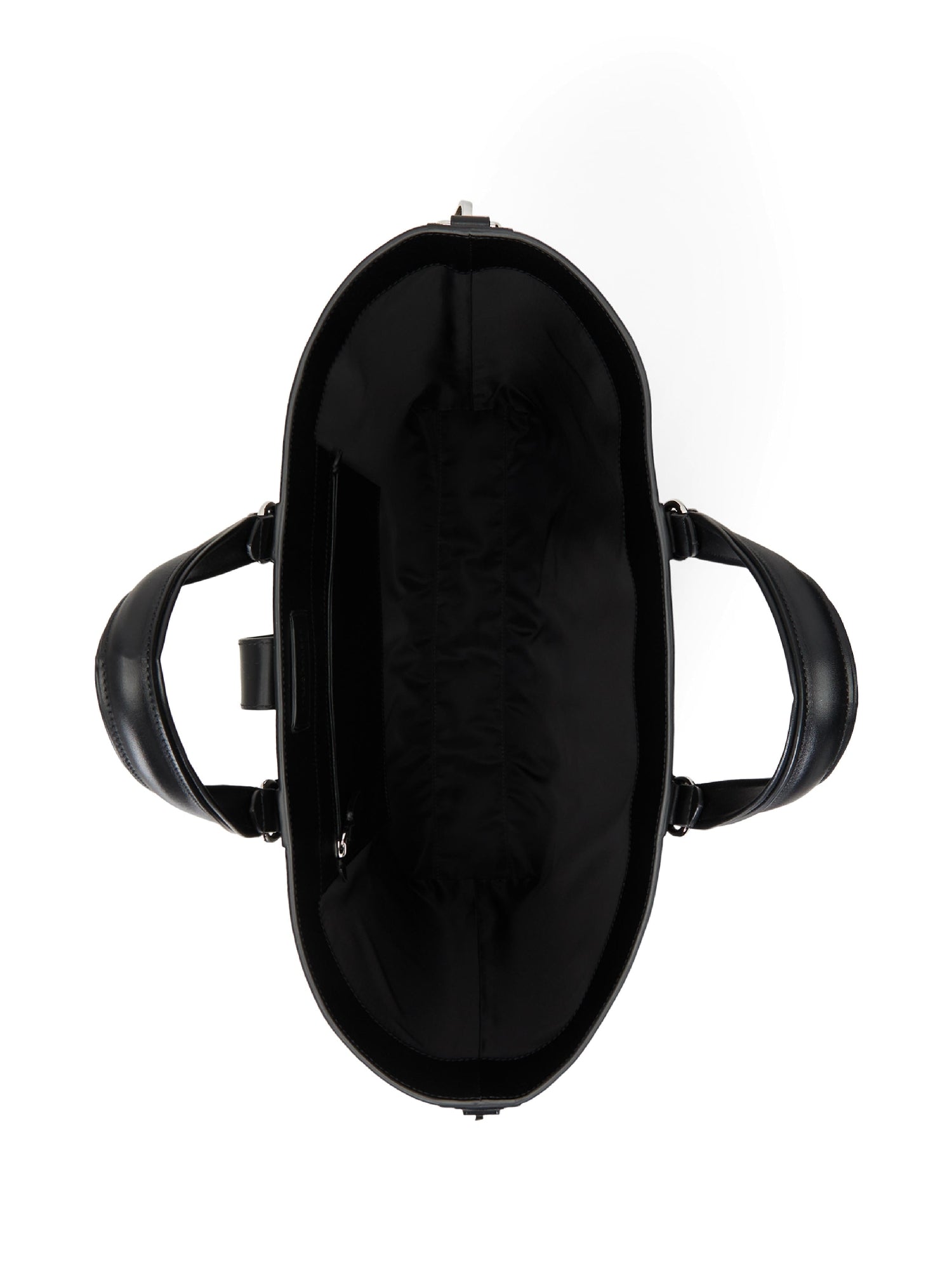 Cabas Welington en cuir - Black
