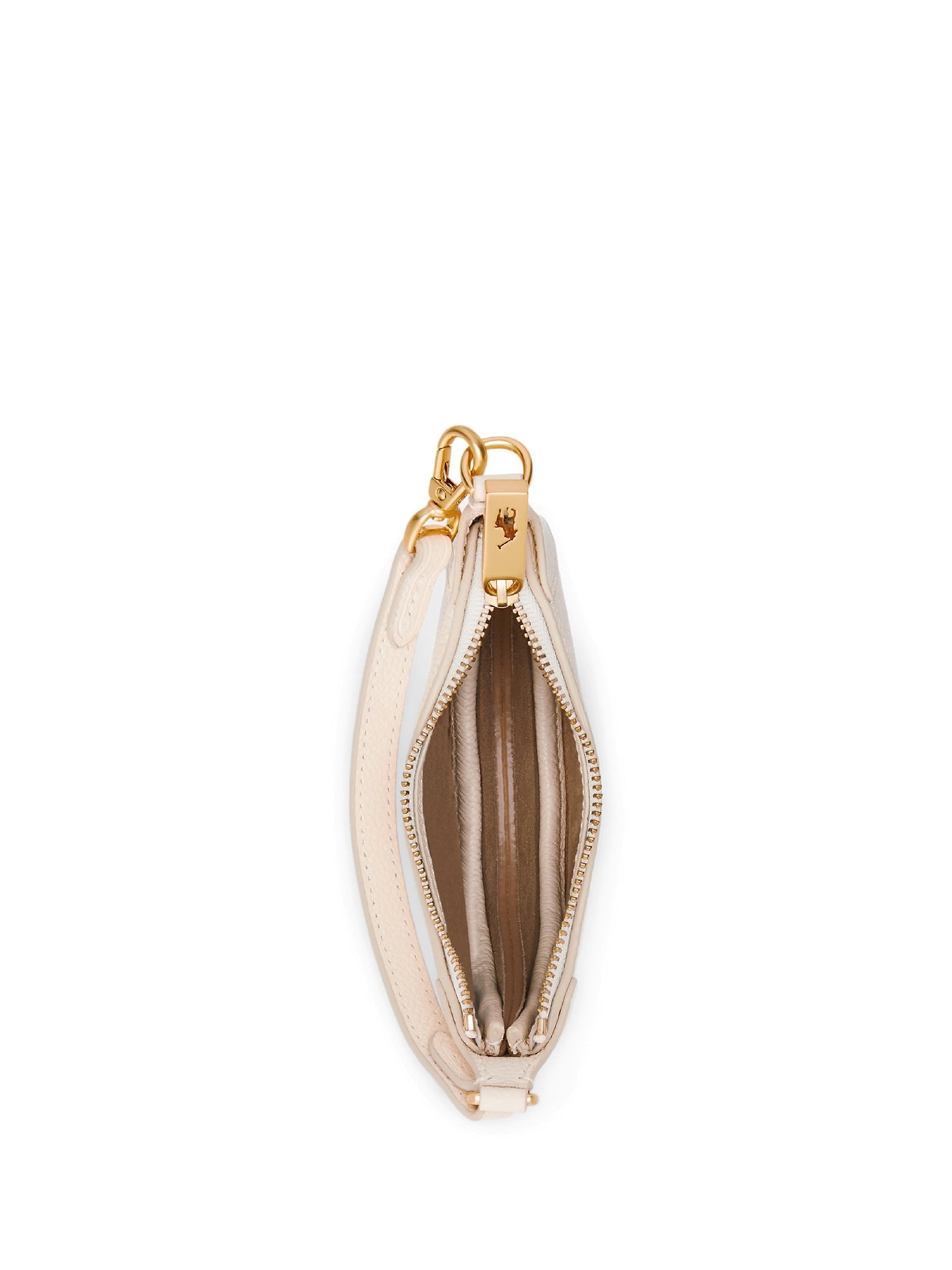 Porte-cartes Polo ID en cuir - Ivory