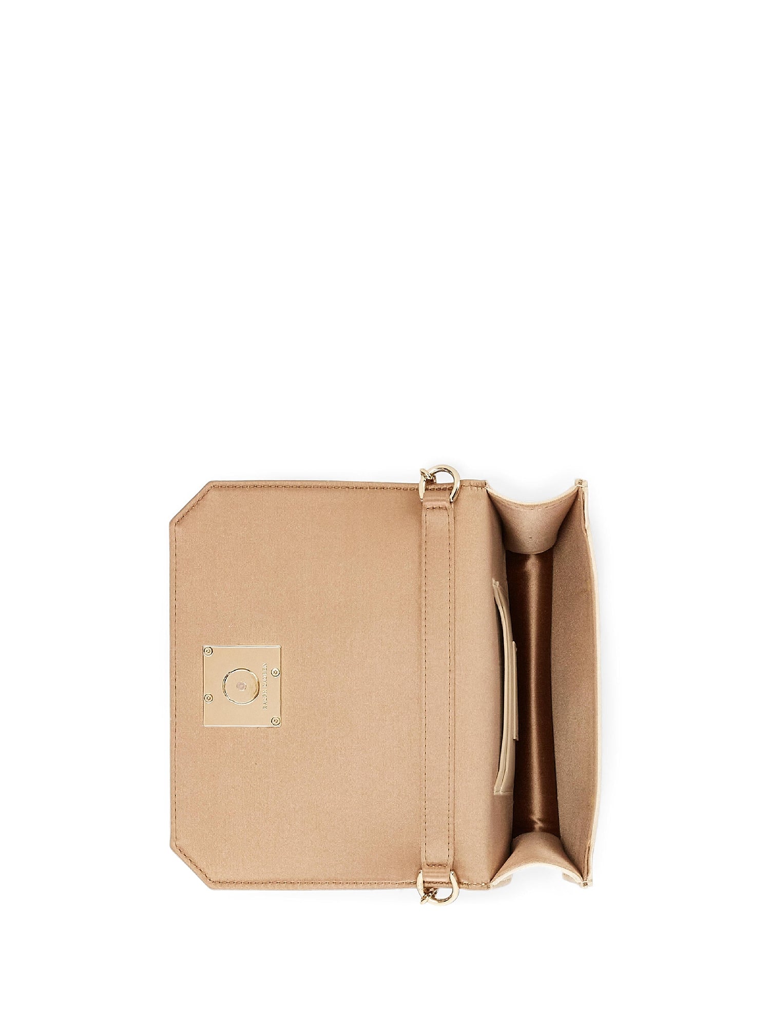 Mini-sac à chaîne RL 888 en soie mélangée - Fawn