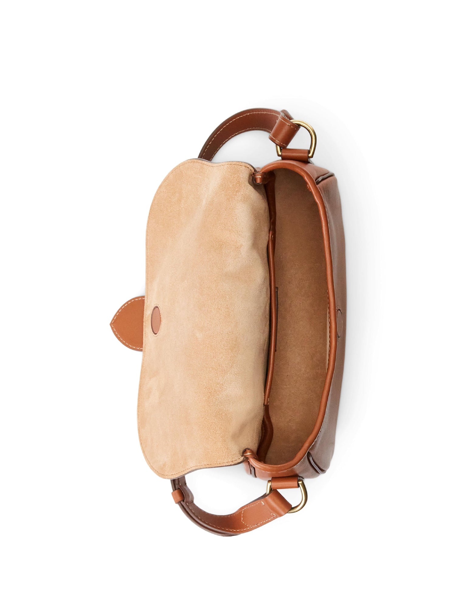Sac porté épaule Welington en cuir - Gold