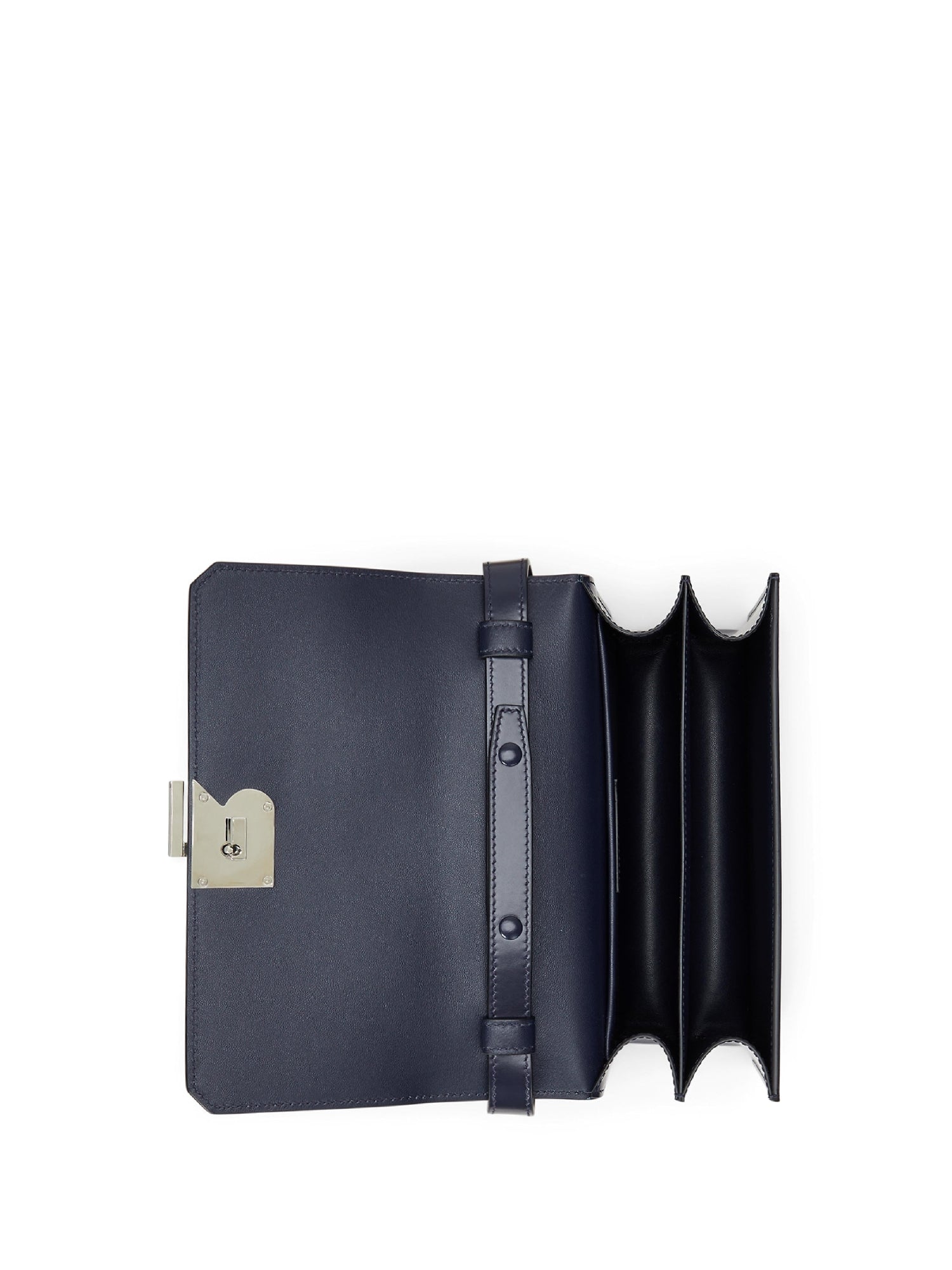 Sac porté main RL 888 en cuir - Ink