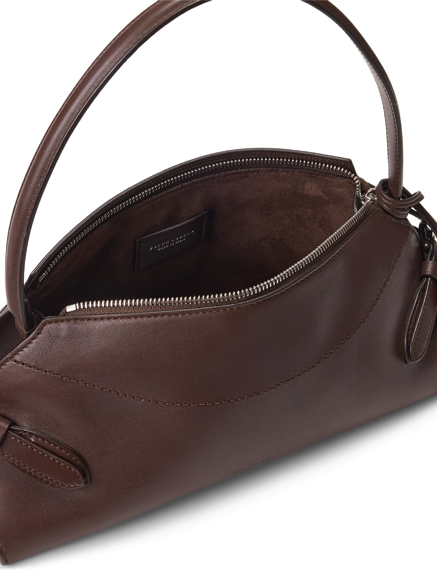 Le petit sac porté épaule Ralph en cuir - Mocha