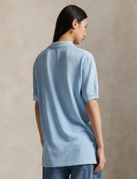 Polo coupe originale en coton piqué - Southport Blue