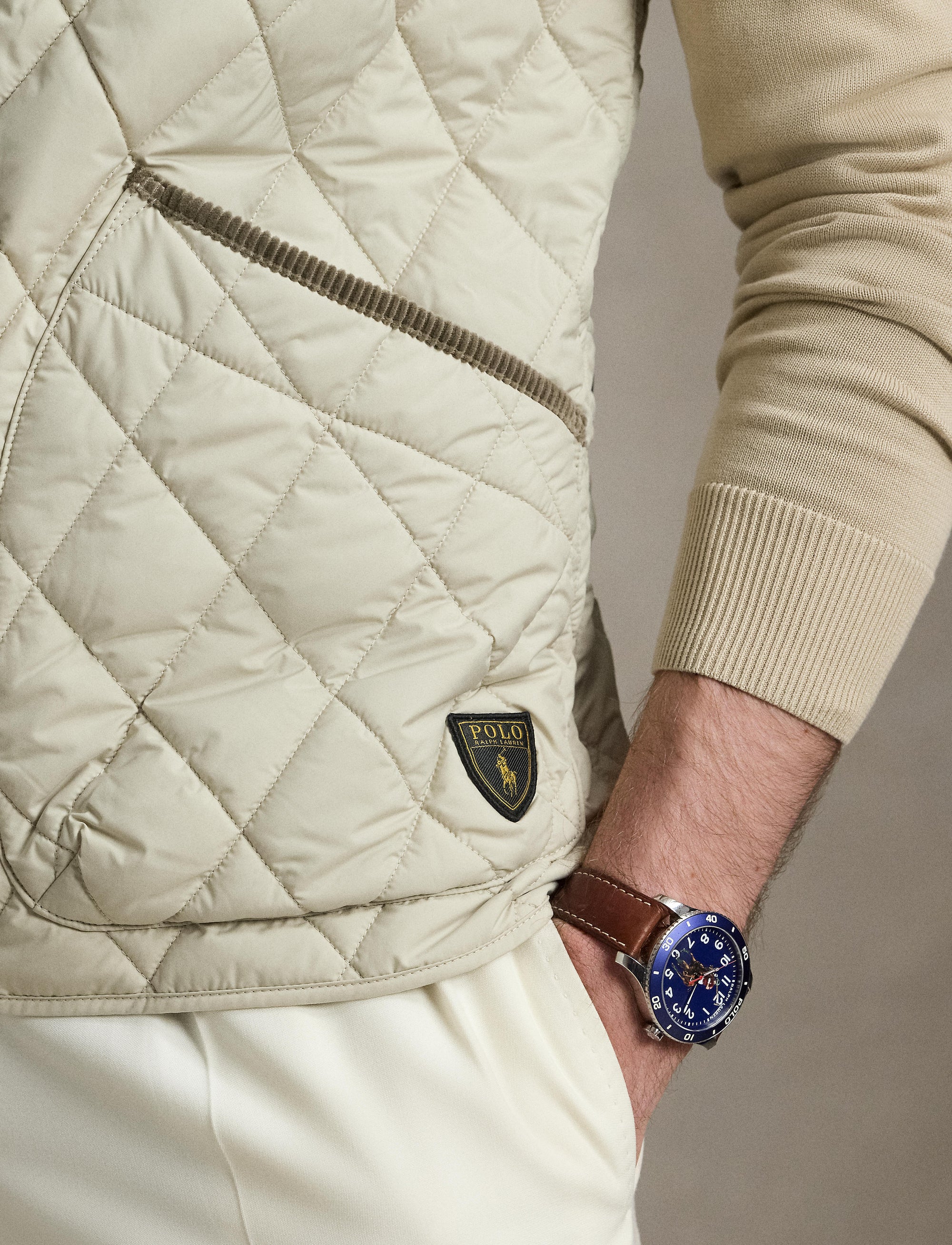 Gilet utilitaire matelassé Beaton - Stoneware Grey