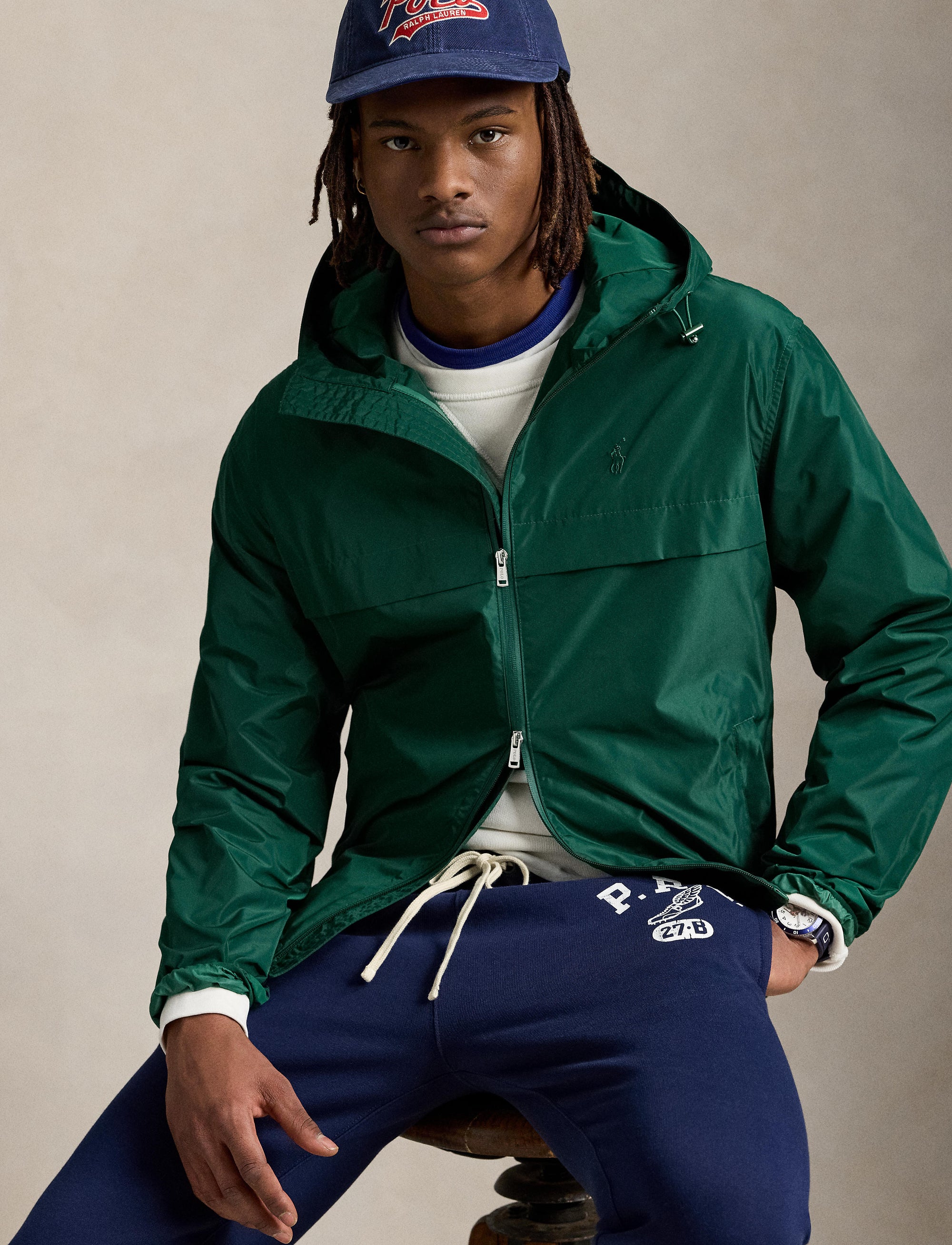Full-zip hooded jacket - New Forest