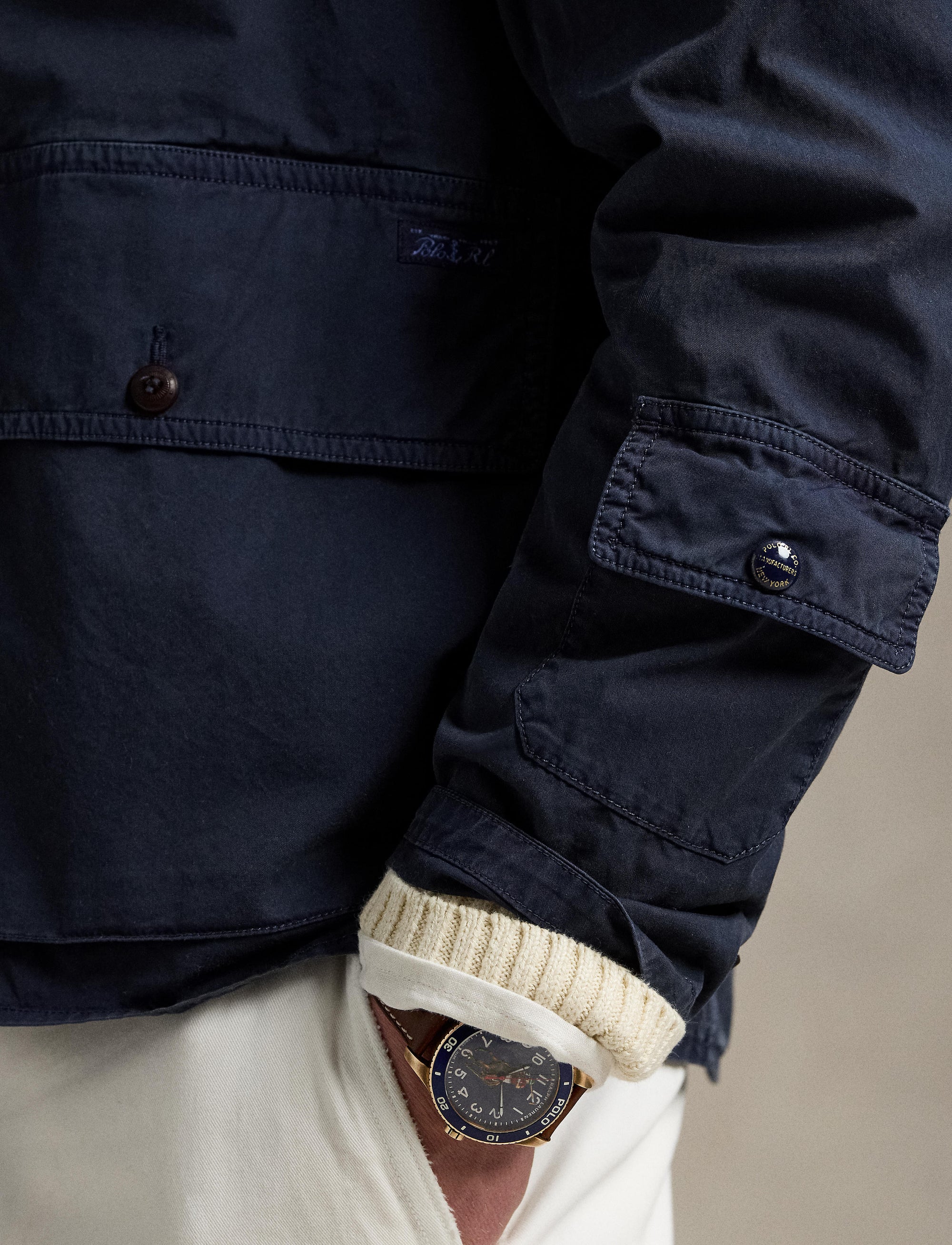 Veste de pêche en sergé - Newport Navy X