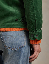 Wynton corduroy jacket - Meadow Green