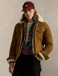 Veste en mouton retourné - Soft Brown X