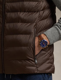 Gilet rangeable Colden - Nutmeg Brown