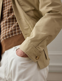 Veste à quatre poches Johnson en sergé - Light Tan