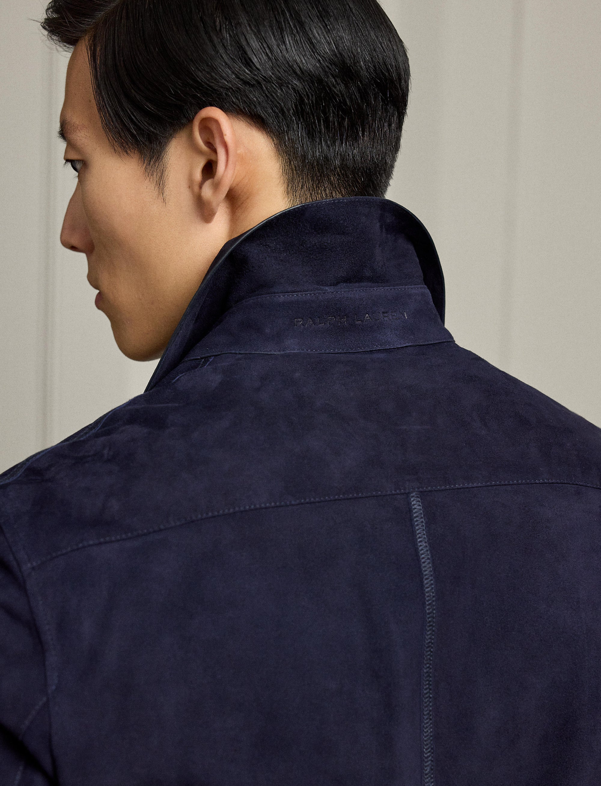 Surchemise en daim - Classic Chairman Navy