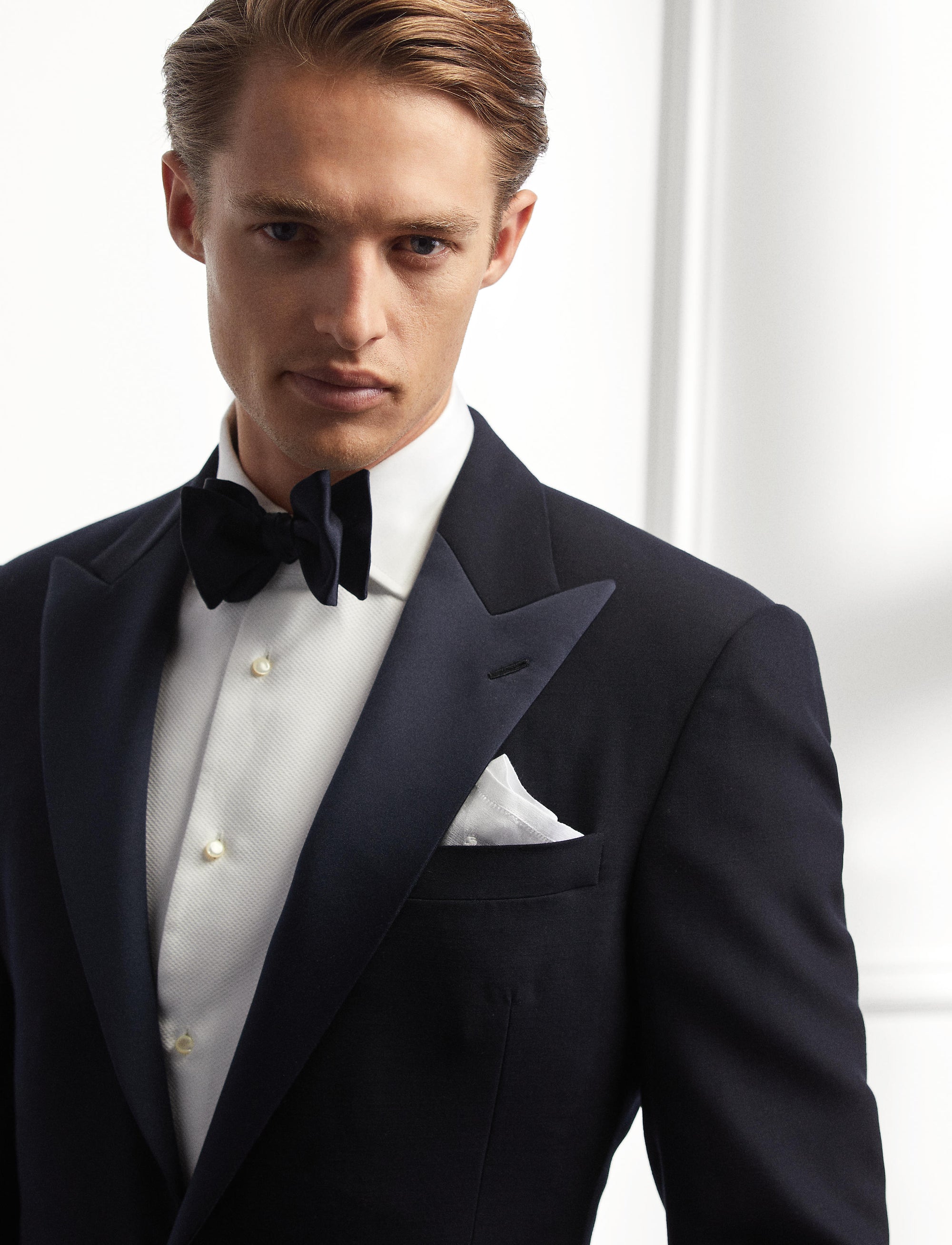 Veste de smoking Gregory en laine - Navy