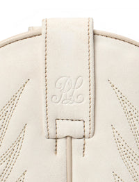 Bottes de cowboy Chilton 40 en cuir - Lux Cream