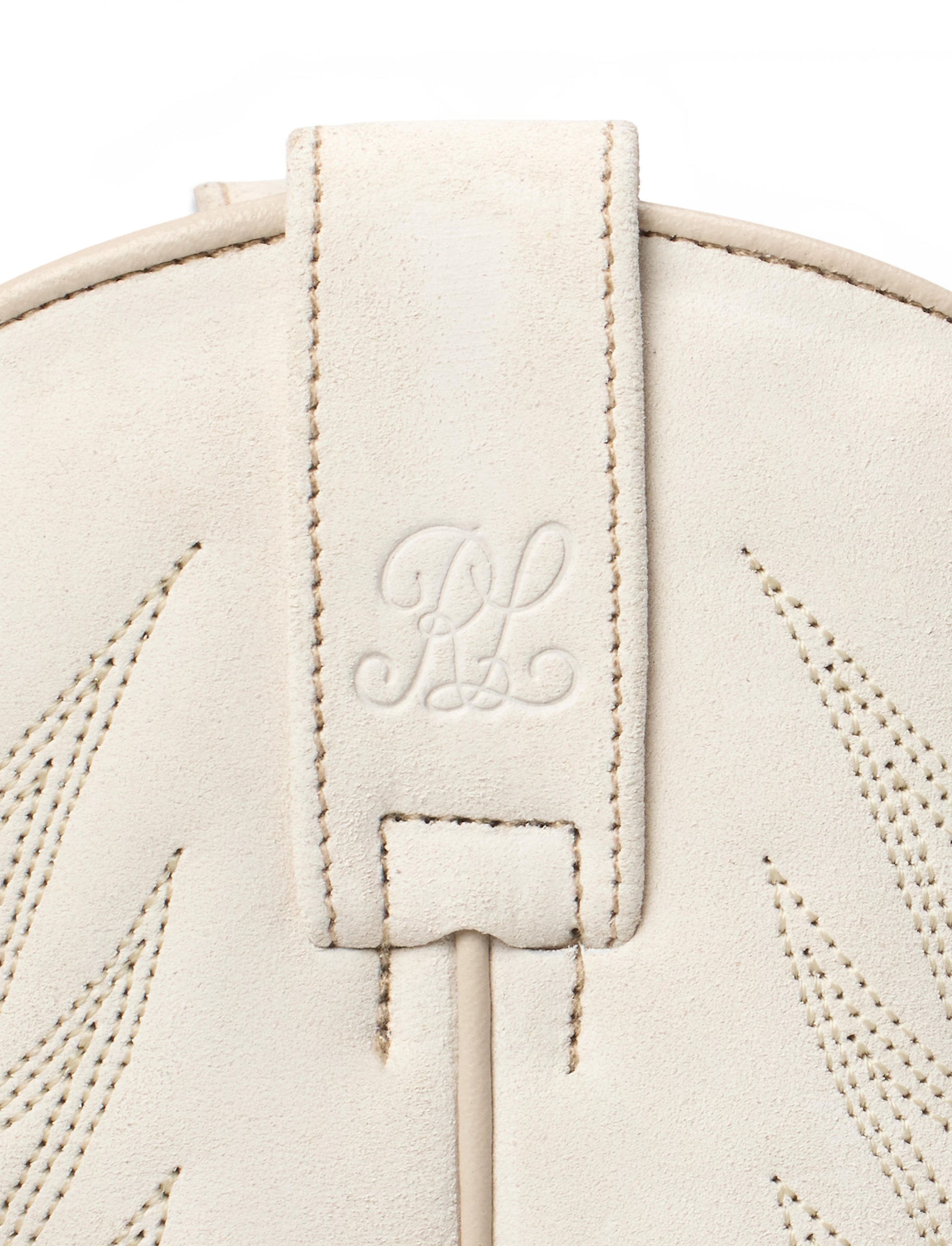 Bottes de cowboy Chilton 40 en cuir - Lux Cream