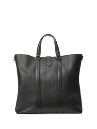 Cabas Welington en cuir - Black