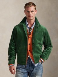 Wynton corduroy jacket - Meadow Green