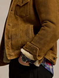 Veste en mouton retourné - Soft Brown X