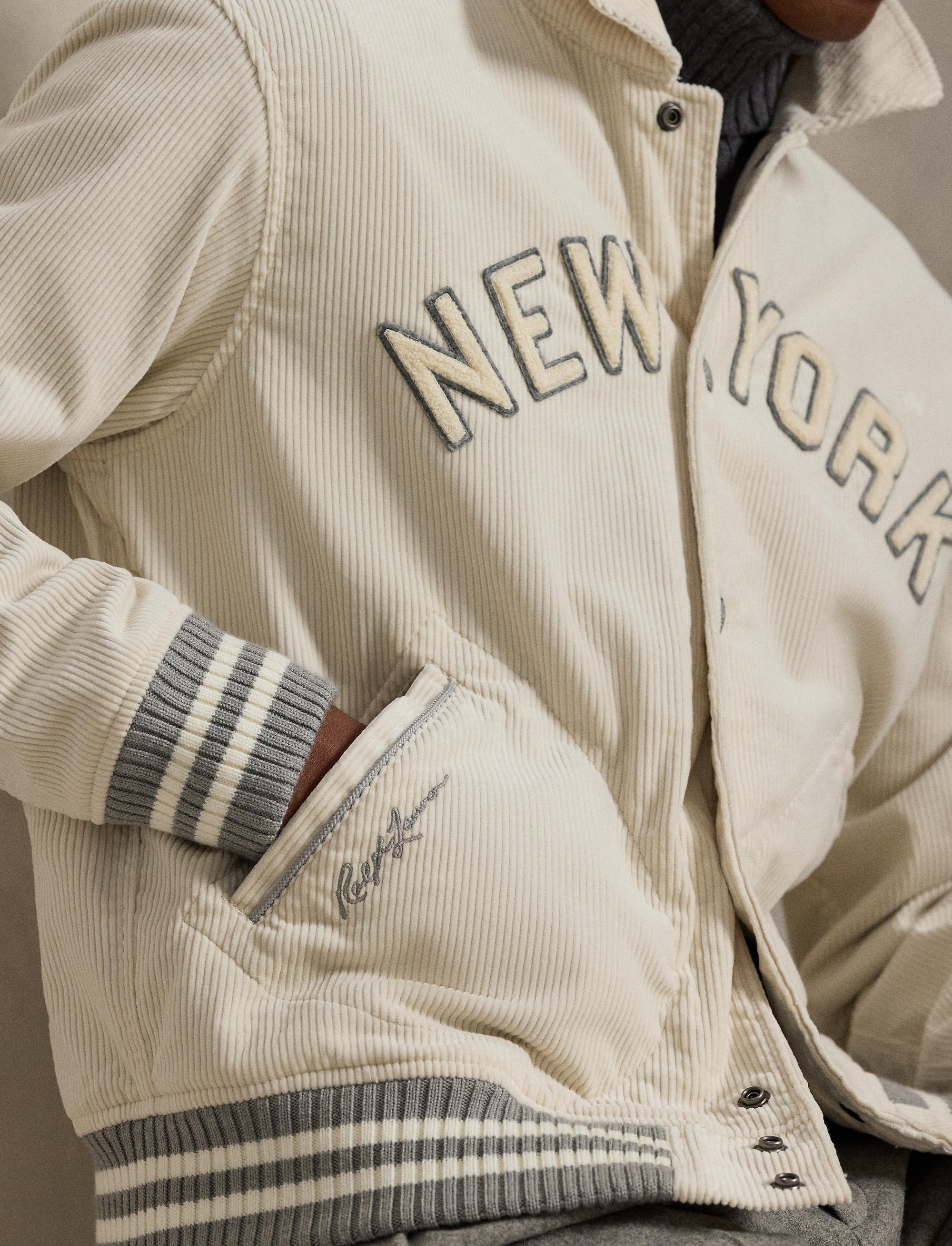 Veste Polo Ralph Lauren Yankees™ - Antique Cream