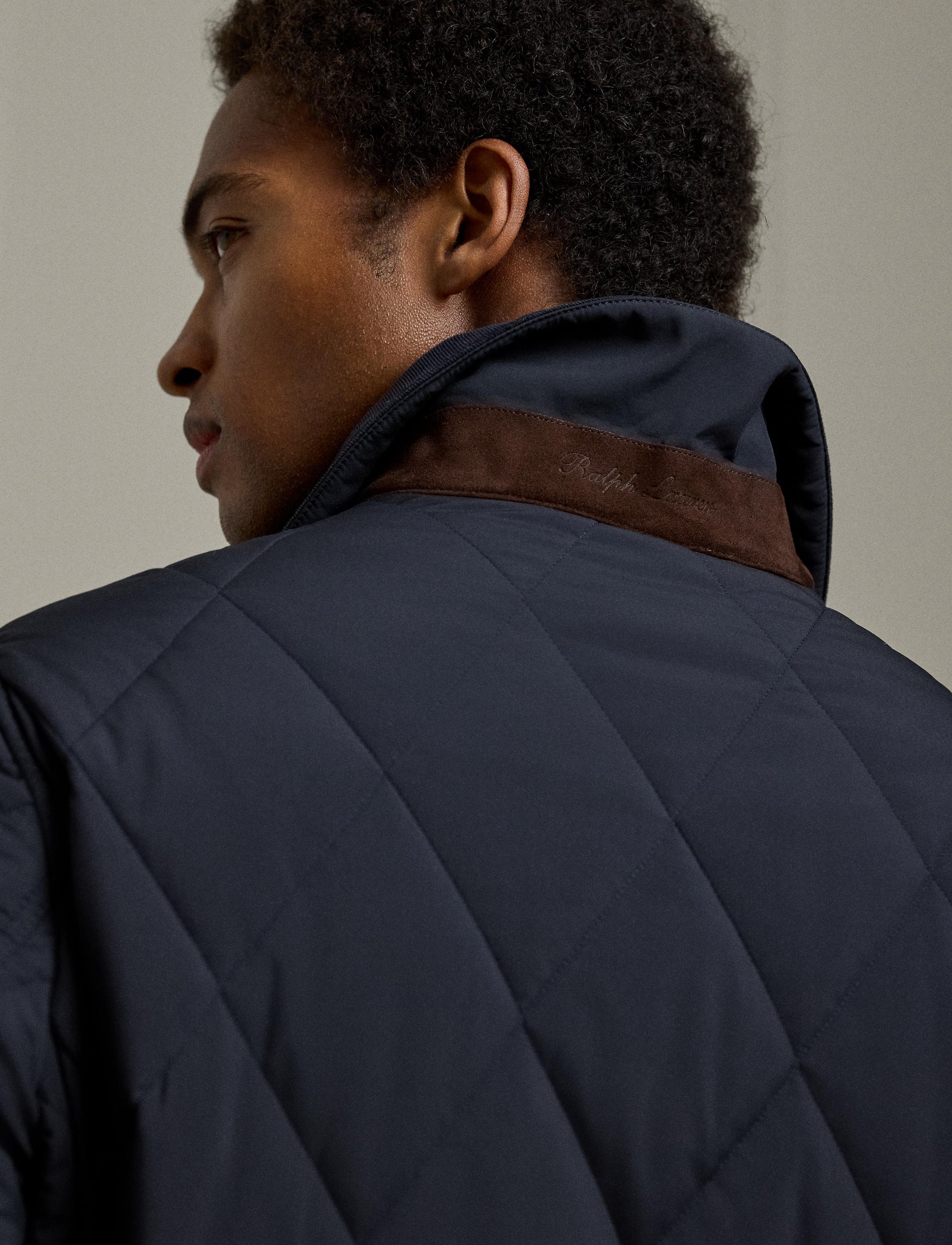 Carleton quilted down jacket - Classic Chairman Navy